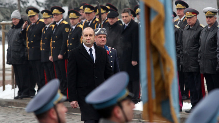 Първи работен ден на новия президент