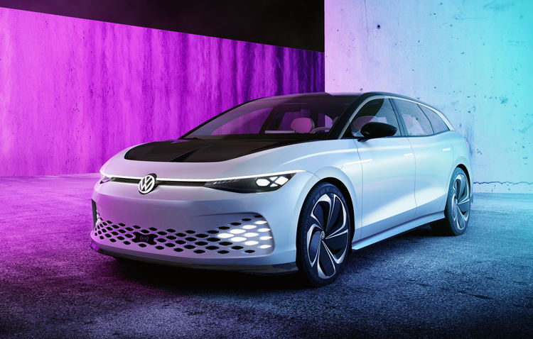VW представи първия си универсален електромобил ID. Space Vizzion