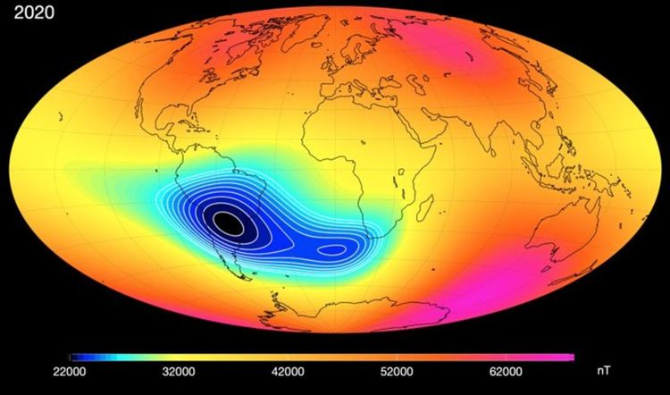 Изображение: Division of Geomagnetism, DTU Space