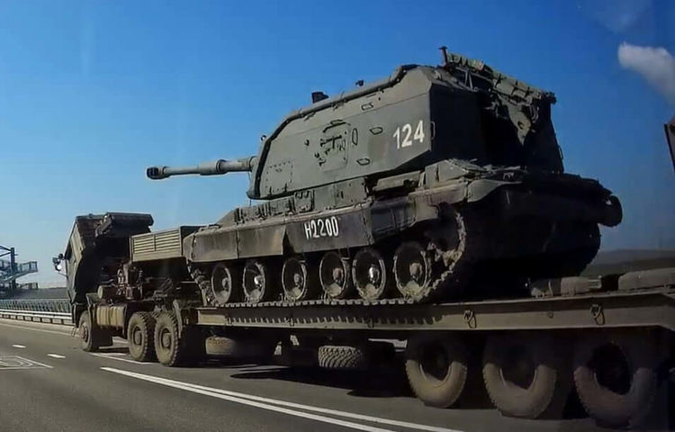 Тежка артилерия в Крим