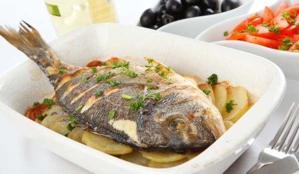 Фагри с целина и картофи